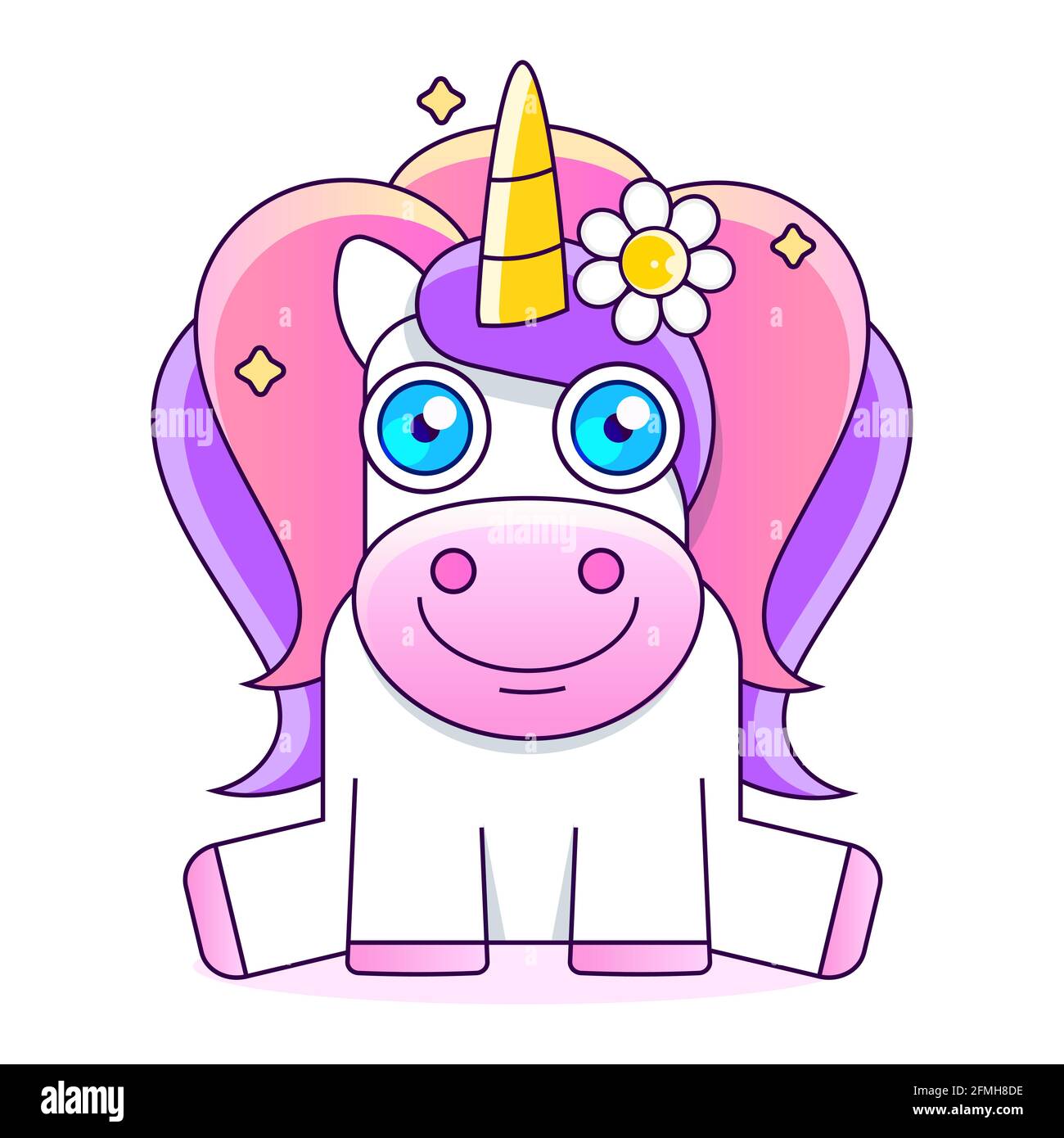 Hermoso unicornio con estrellas de ilustración, Cute poco rosa mágico unicornio. Diseño vectorial sobre fondo blanco. Estampado para camisetas. Romántico mano drawi Imagen Vector de stock - Alamy Hermoso unicornio con estrellas de ilustración, Cute poco rosa mágico unicornio. Diseño vectorial sobre fondo blanco. Estampado para camisetas. Romántico mano drawi Imagen Vector de stock - Alamy