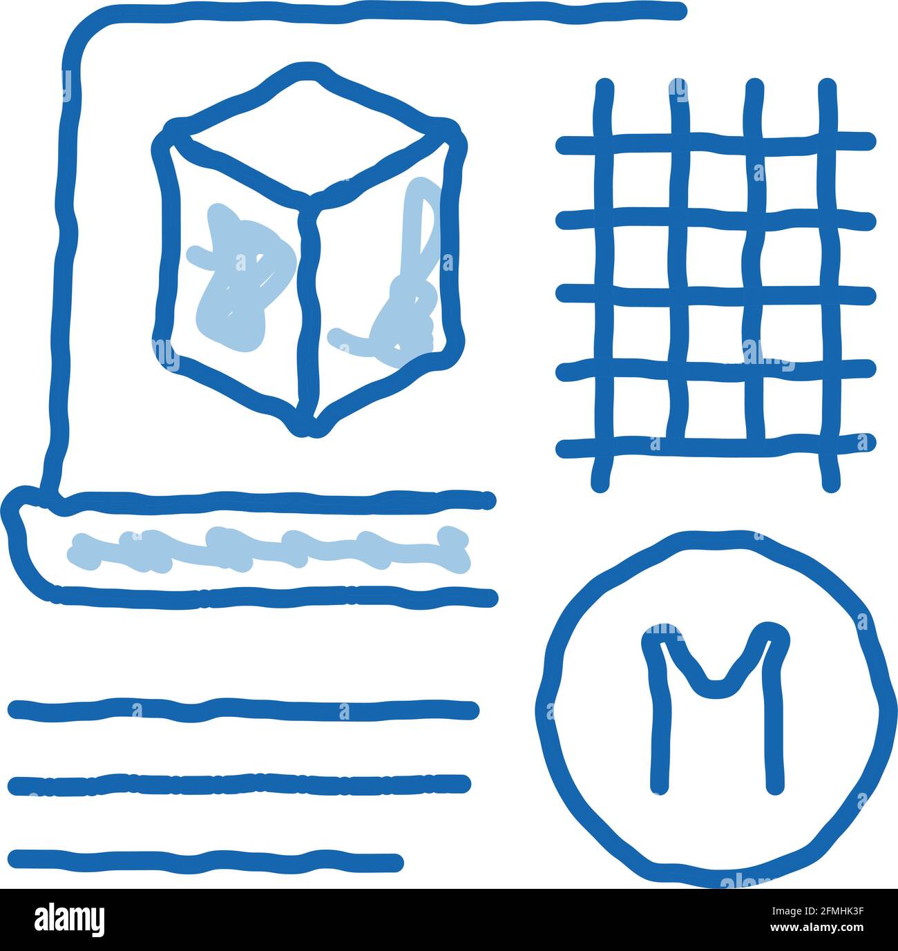 modelado de materiales de construcción icono