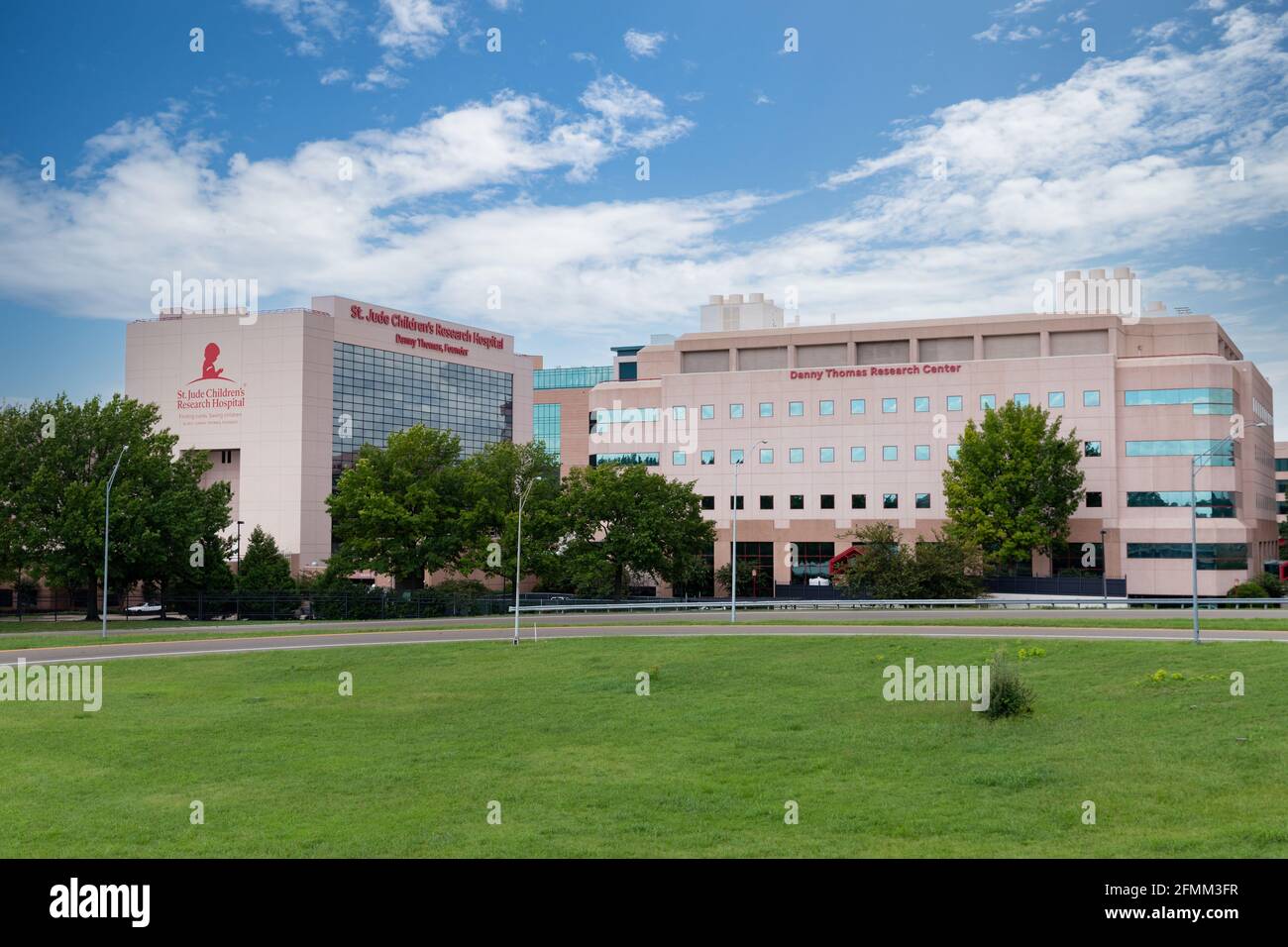 Memphis, TN / EE.UU. - 3 de septiembre de 2020: St. Jude Children's Research Hospital Foto de stock