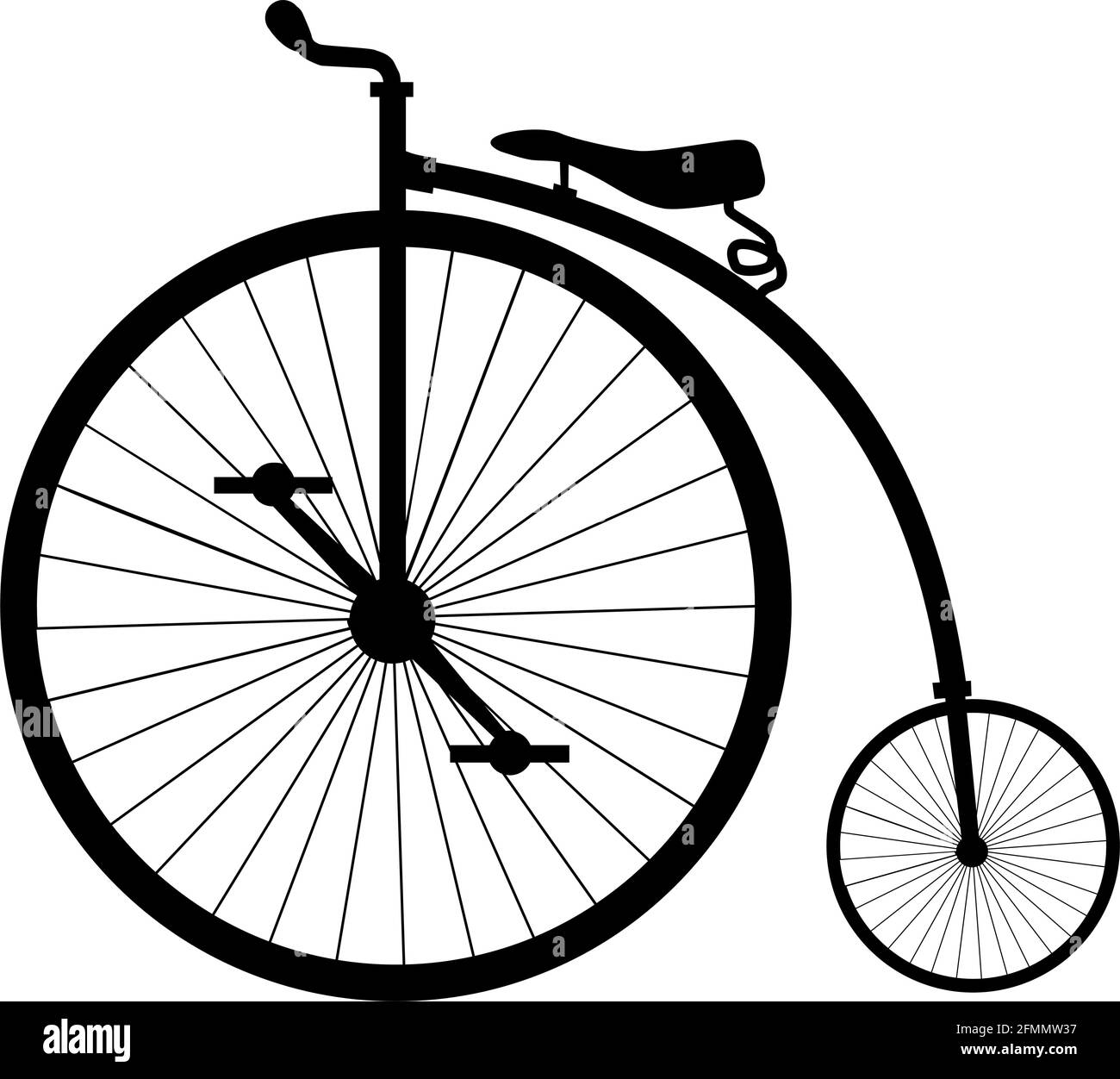 Bicicleta antigua Imágenes vectoriales de stock - Alamy