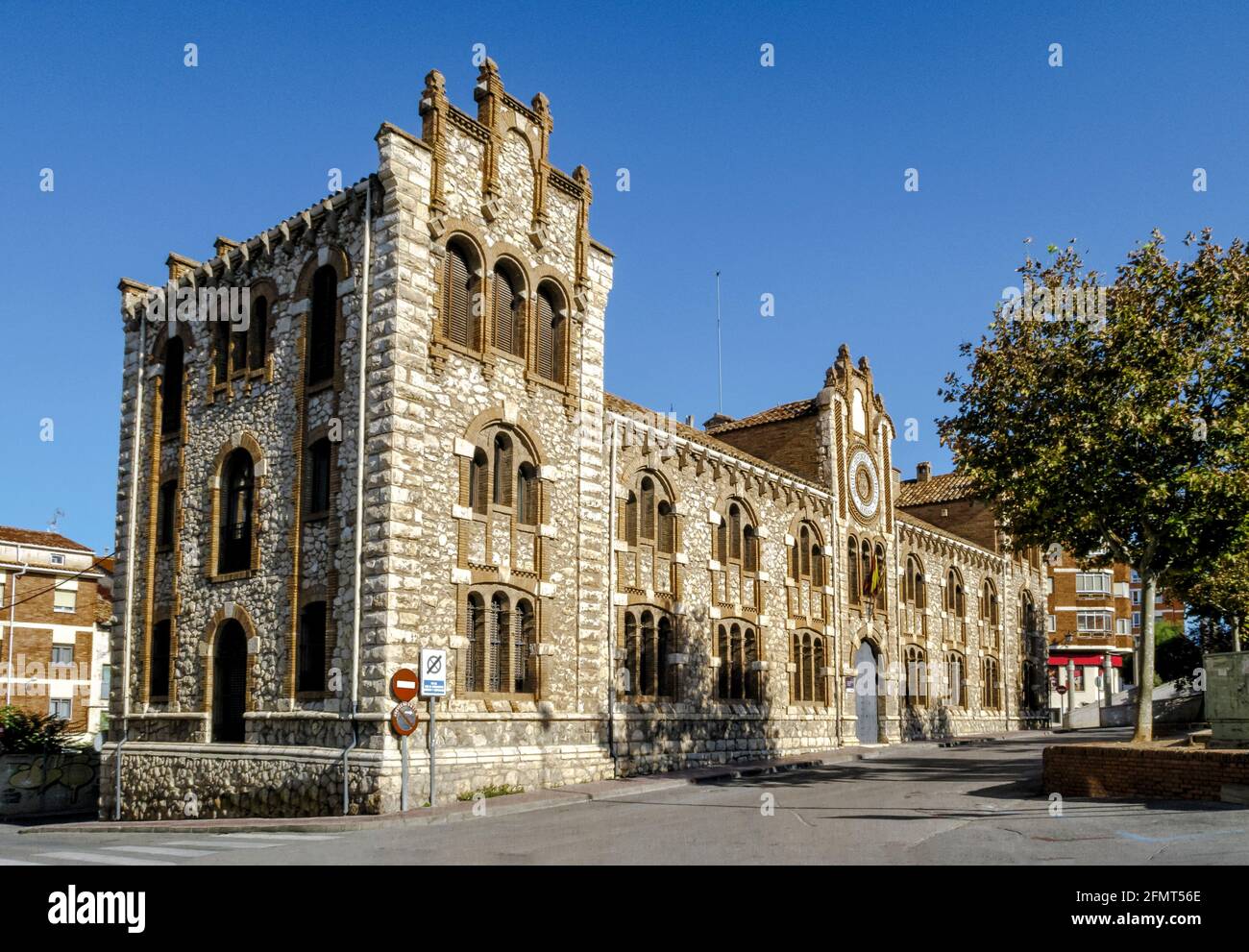 Archivo Histórico Provincial de Teruel. Edificio declarado de Interés Cultural. Foto de stock