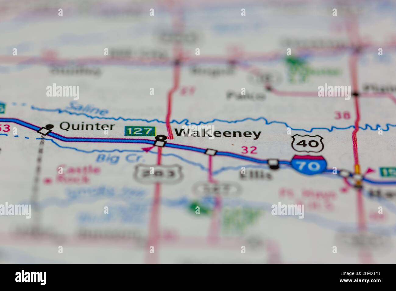 Mapa de wakeeney fotografías e imágenes de alta resolución Alamy