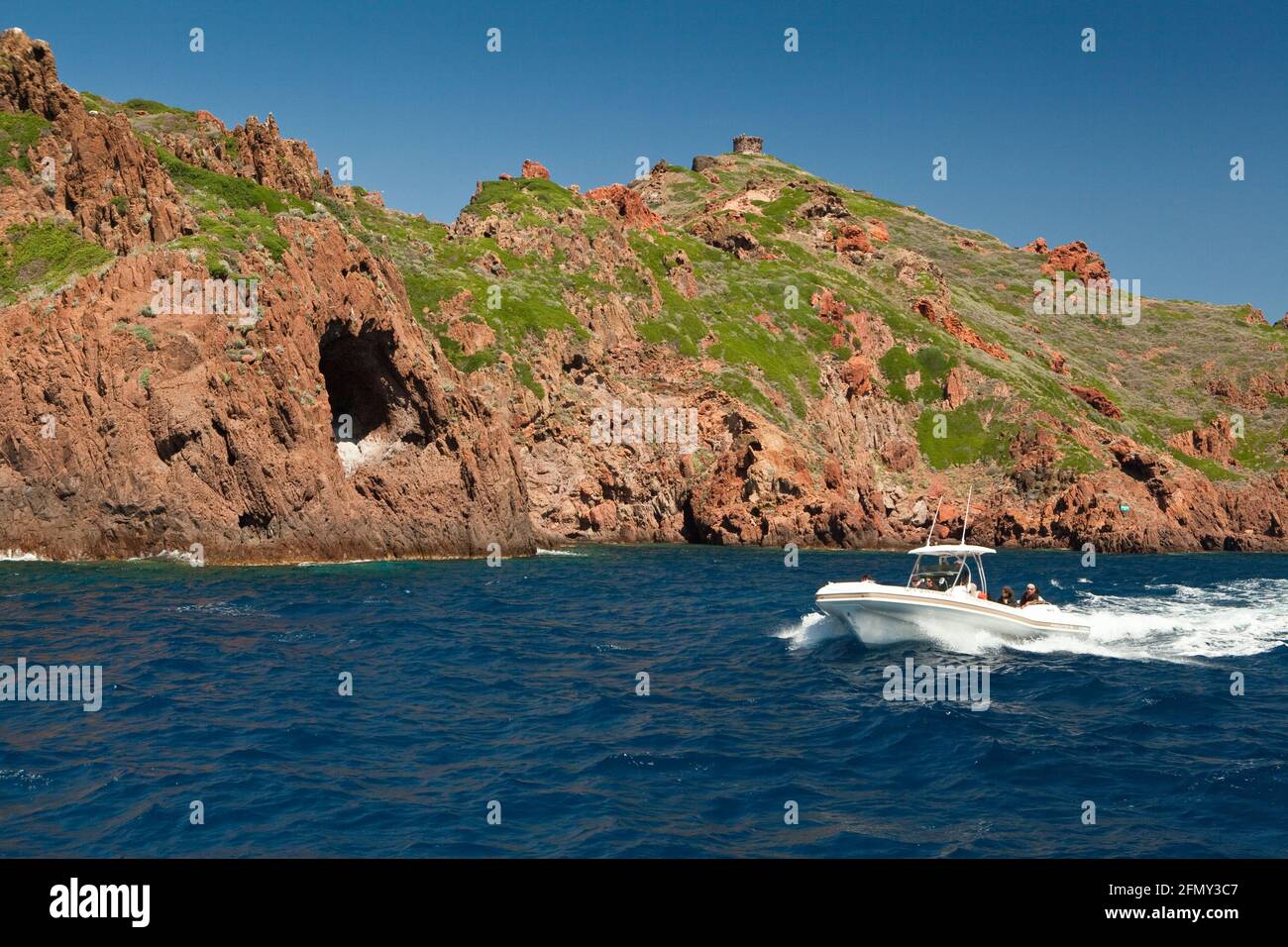 Reserva natural de Scandola (Córcega,Francia Fotografía de stock Alamy