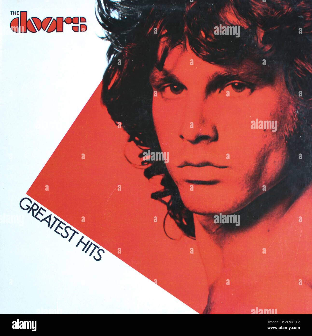 Rock band, The Doors álbum de música en disco LP de vinilo. Título: La  portada del álbum The Doors Greatest Hits Fotografía de stock - Alamy