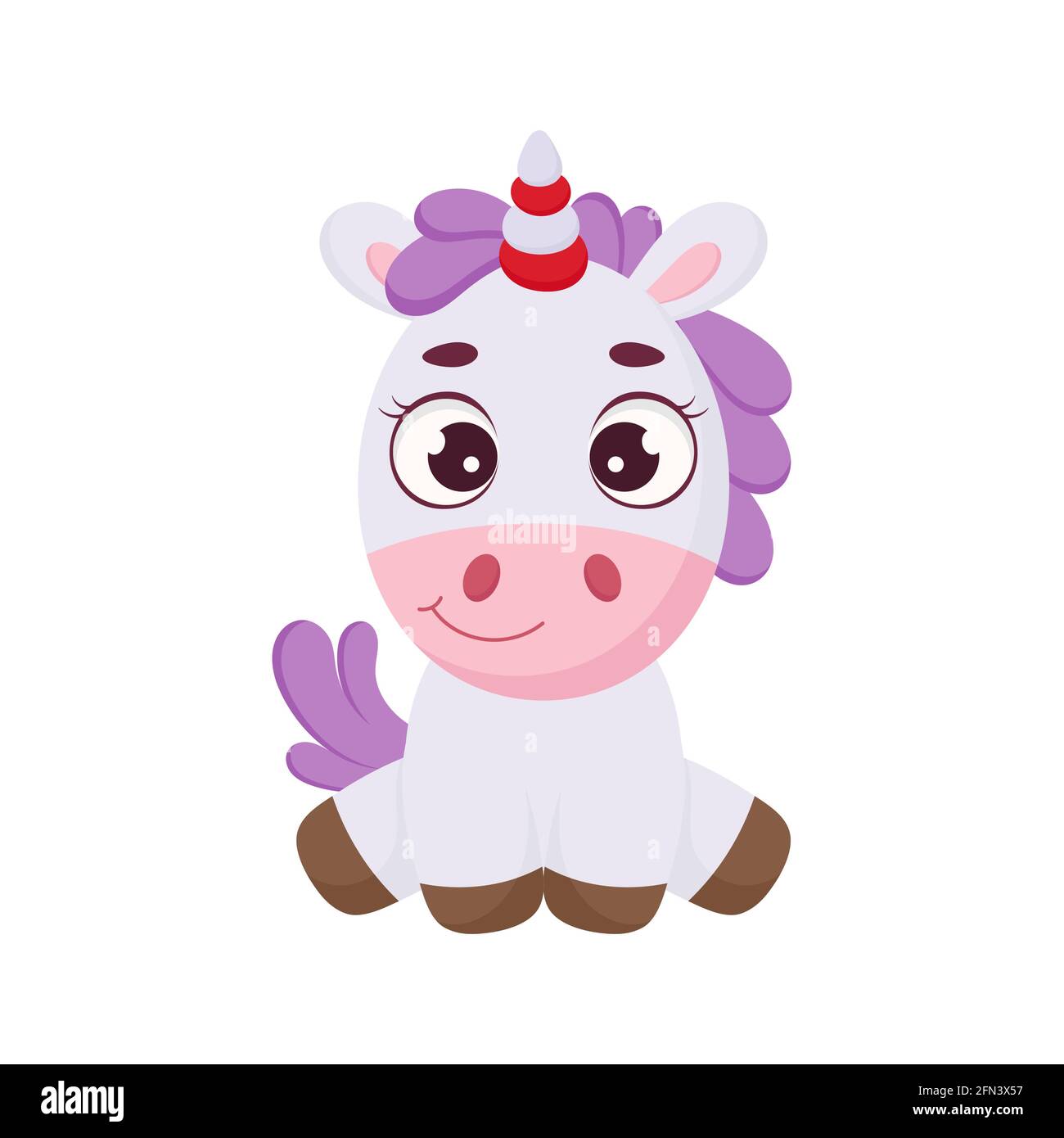 Divertida magia sentado unicornio. Lindo personaje mágico de dibujos animados unicornio para imprimir, tarjetas, ducha de bebé, invitación, fondos de pantalla, decoración. Niño de colores brillantes Imagen Vector de stock - Alamy Divertida magia sentado unicornio. Lindo personaje mágico de dibujos animados unicornio para imprimir, tarjetas, ducha de bebé, invitación, fondos de pantalla, decoración. Niño de colores brillantes Imagen Vector de stock - Alamy