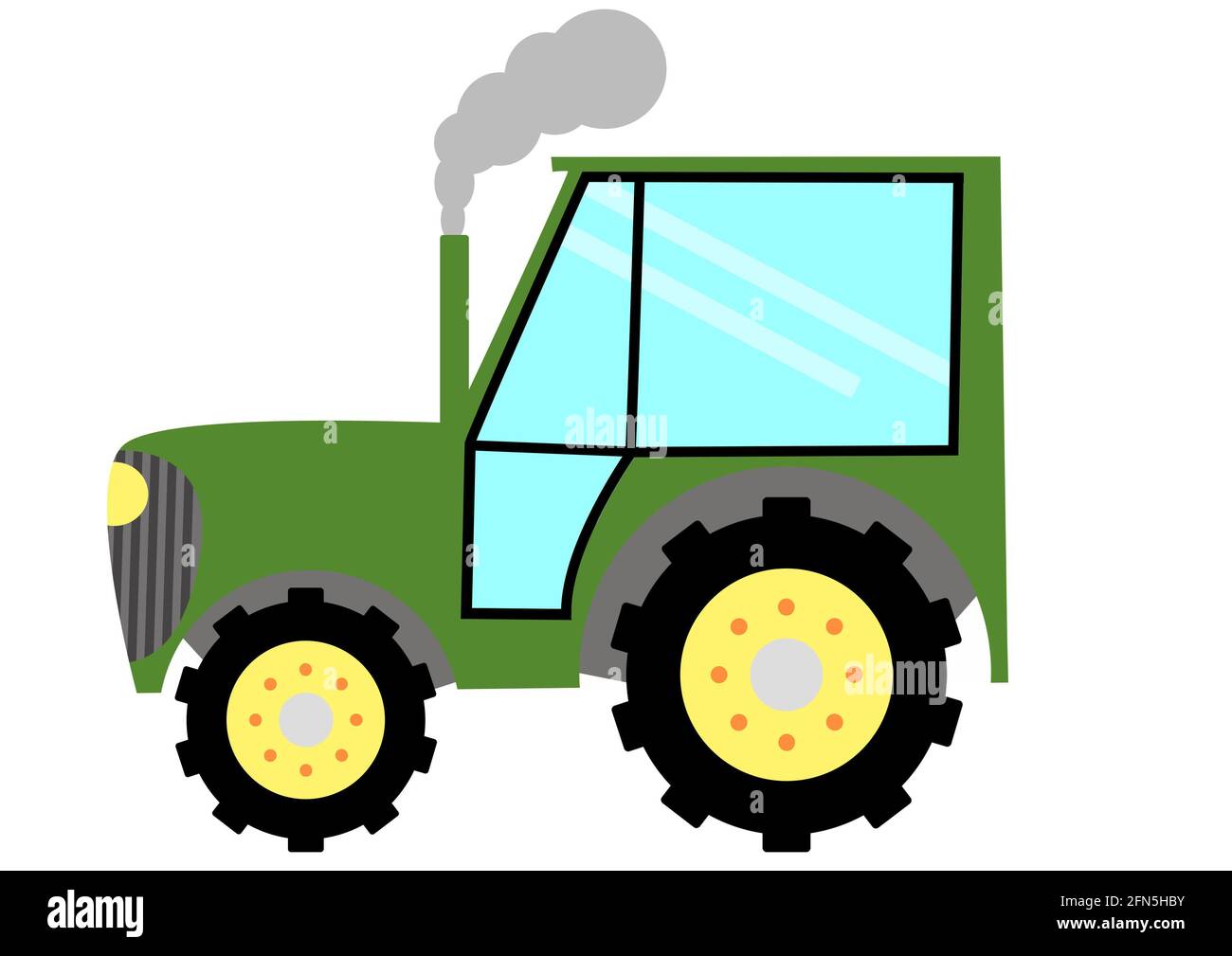 Tractor de dibujos animados Imágenes recortadas de stock - Alamy
