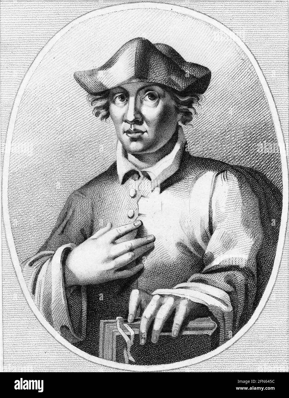 Roger Bacon. Retrato del fraile y filósofo inglés medieval, Roger Bacon