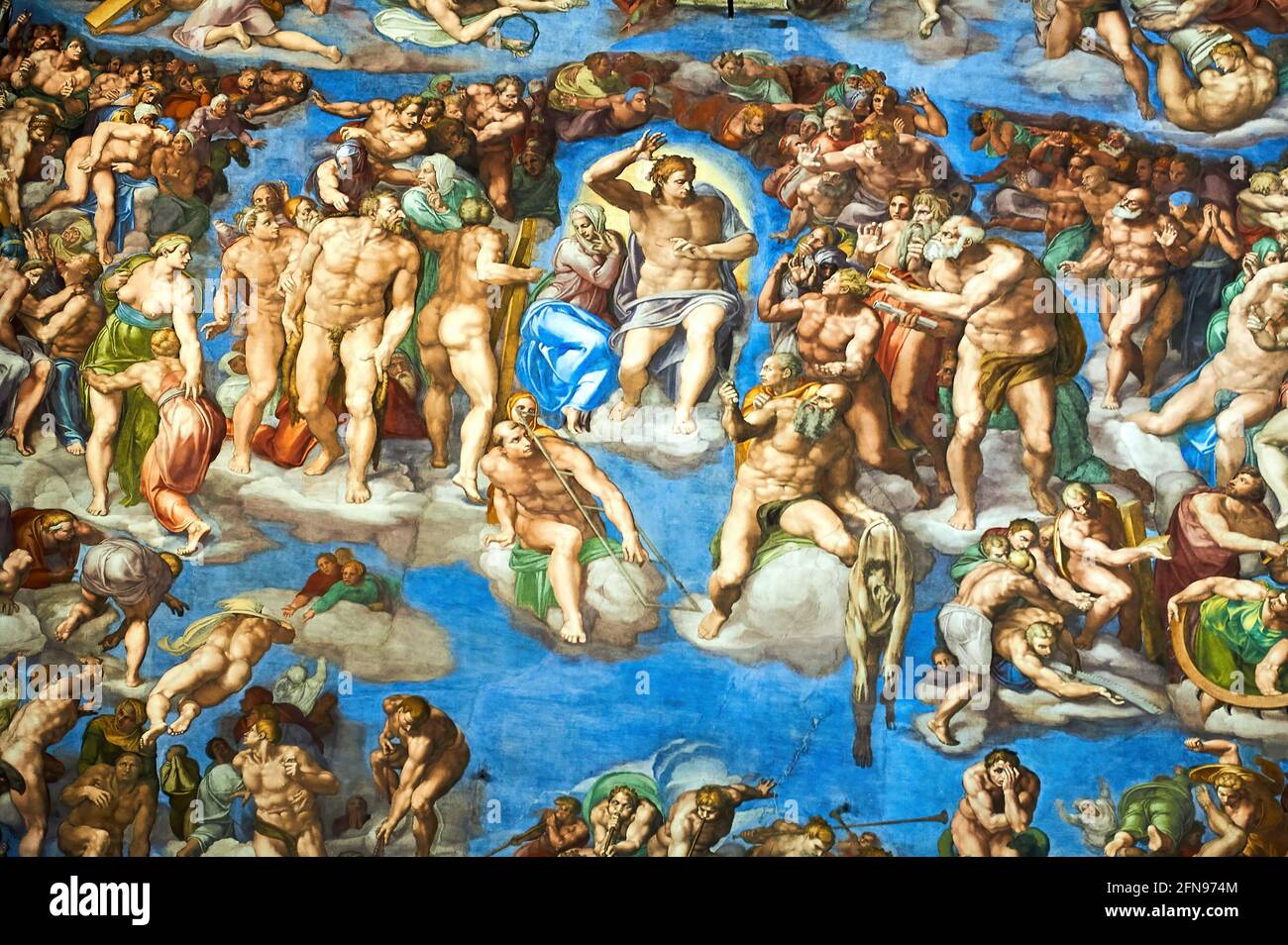 Pinturas de Miguel Ángel en la Capilla Sixtina, Museo Vaticano, Roma,  Italia Fotografía de stock - Alamy