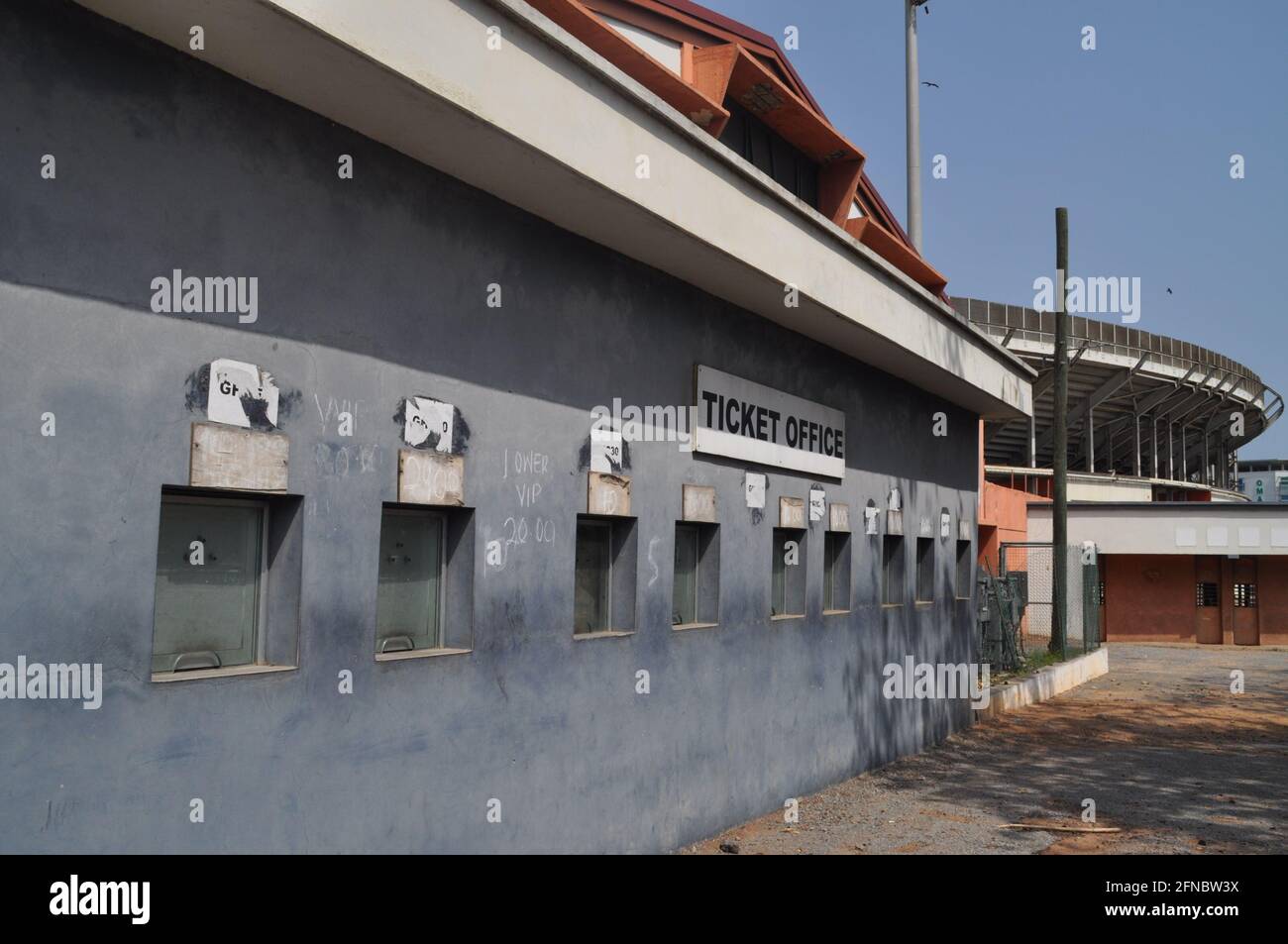 Oficinas de venta de entradas del estadio Accra Sports Stadium en la