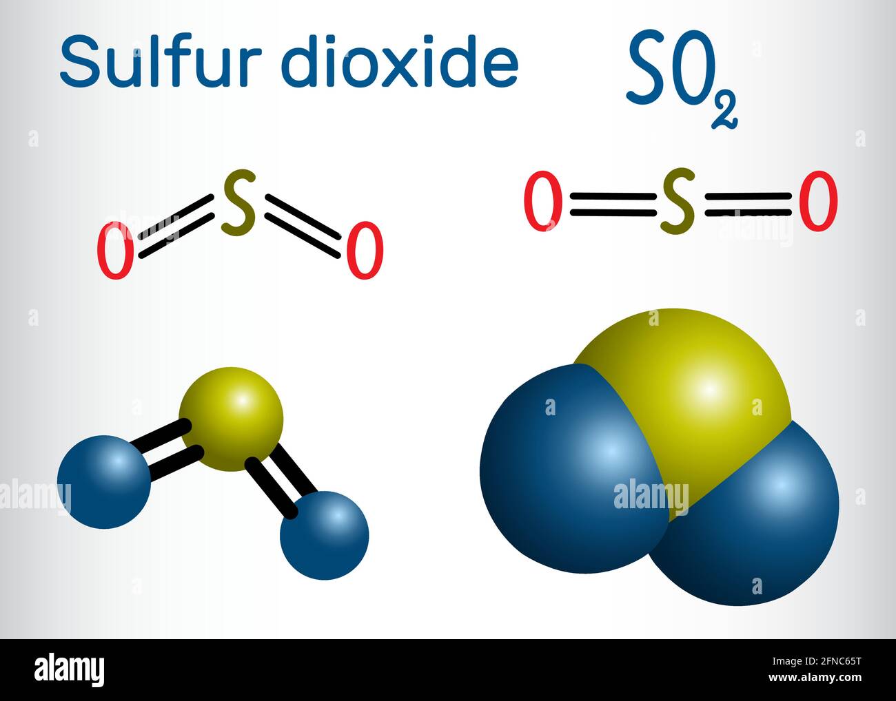 Modelo molecular de dióxido de azufre Imágenes vectoriales de stock Alamy Modelo molecular de dióxido de azufre Imágenes vectoriales de stock Alamy