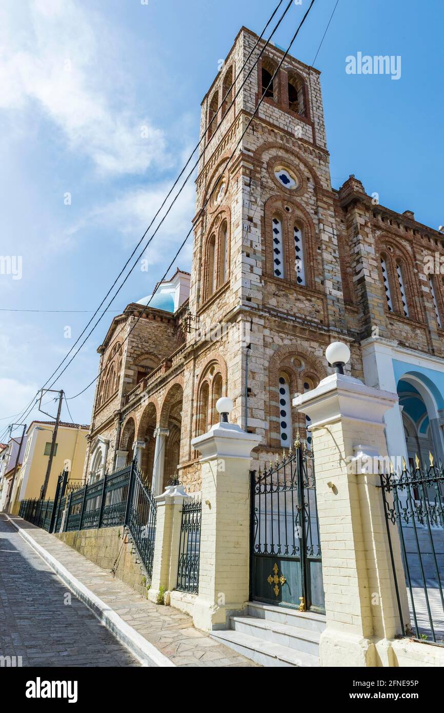 Iglesia de la Asunción de la Virgen María, Karlovasi, Samos, Grecia Fotografía de stock - Alamy Iglesia de la Asunción de la Virgen María, Karlovasi, Samos, Grecia Fotografía de stock - Alamy