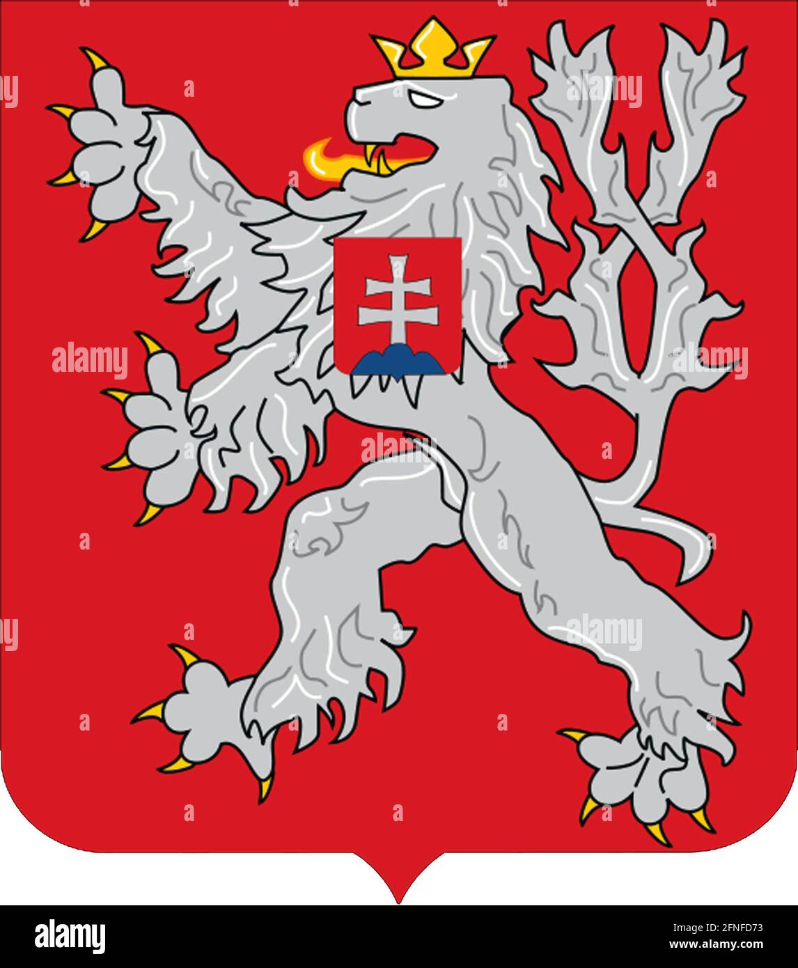 Fecha de la foto 01.01.1992 CSSRemblema nacional de Checoslovaquia