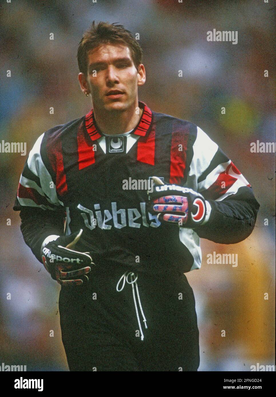 Portero Uwe Kamps / Borussia Mönchengladbach / 28.05.1995. ¡Sólo para uso periodístico! ¡Sólo para uso editorial! Copyright sólo para uso periodístico ! ¡Sólo para uso editorial! [traducción automática] Foto de stock