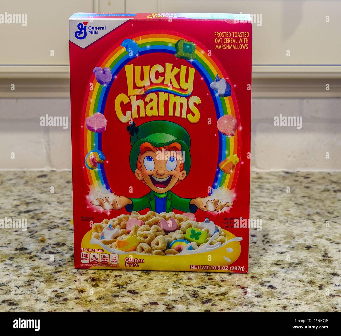 Lucky Charms en una cocina para Fotografía stock - Alamy
