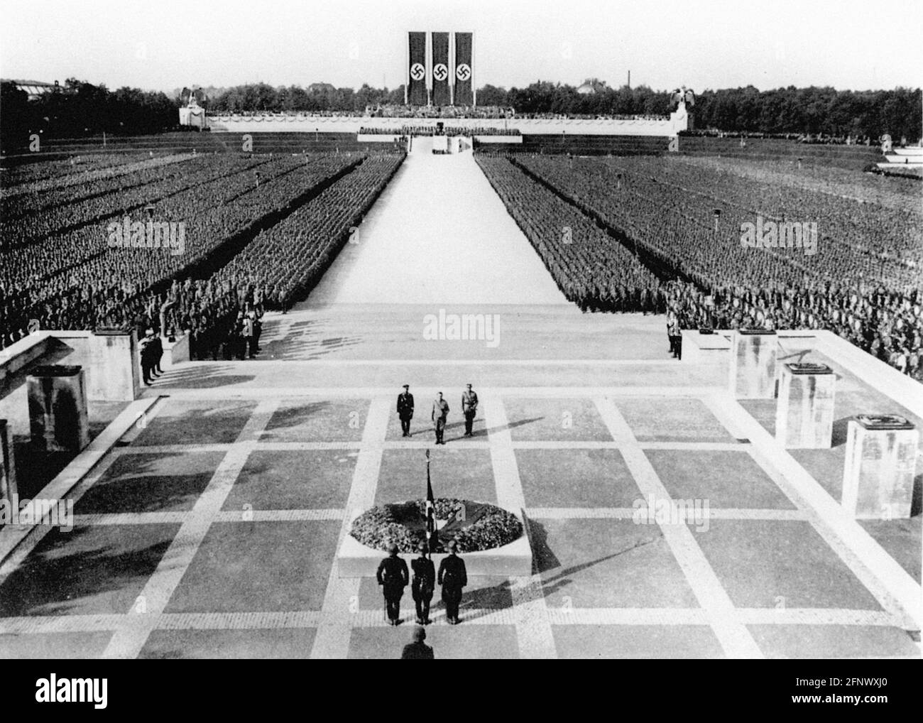 Rally de Nuremberg, 1934 Foto de stock