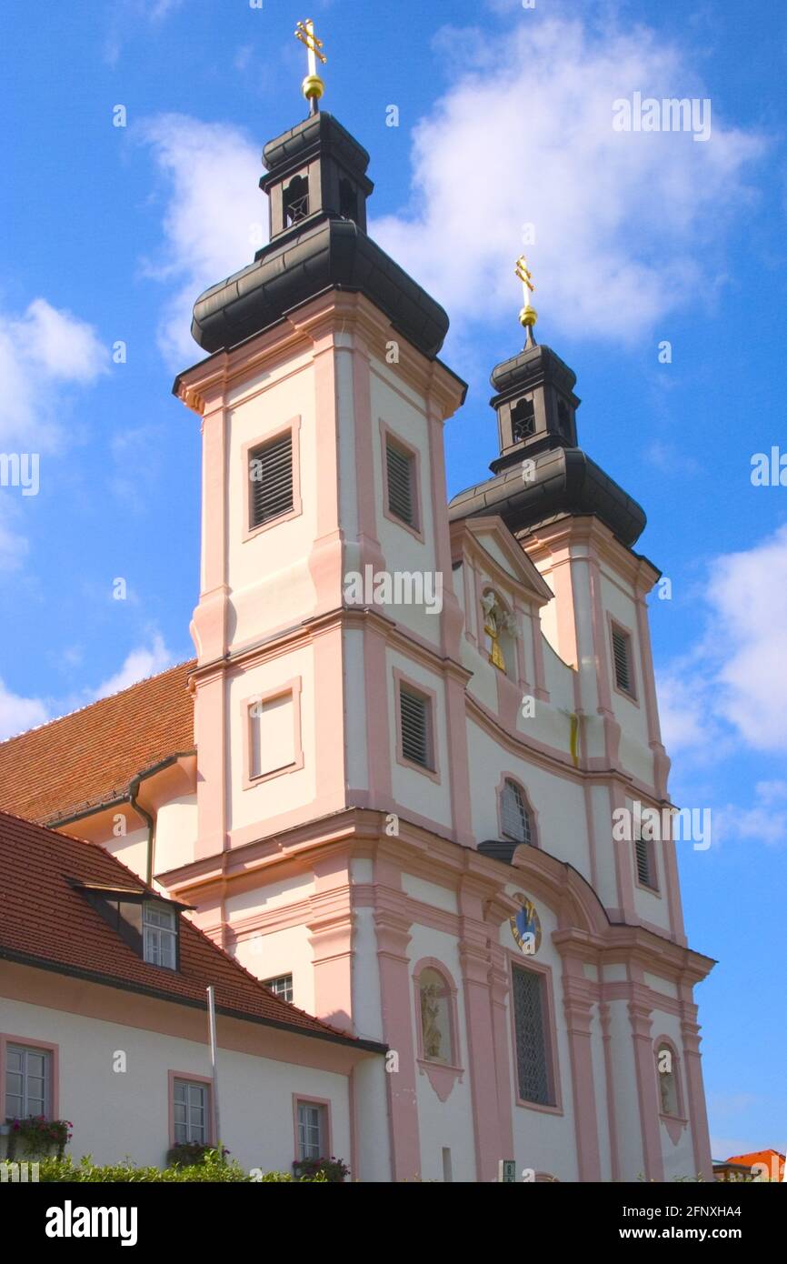 Iglesia de peregrinación Maria Schutz, Austria, Neunkirchen Foto de stock