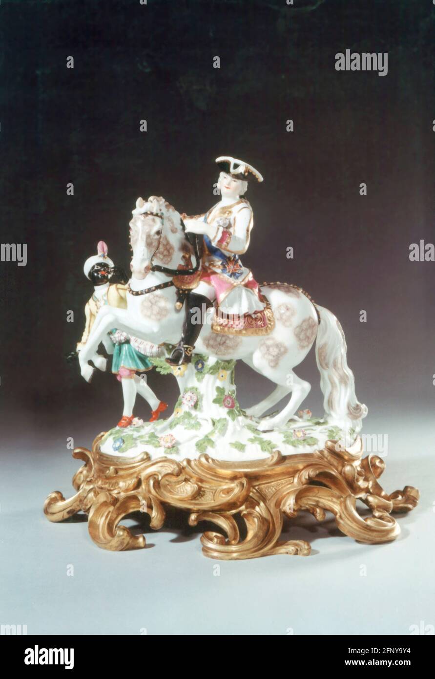 Bellas artes, porcelana, emperatriz Elizabeth de Rusia, diseño de Johann Joachim Kändler (1706 - 1775), LOS DERECHOS DE AUTOR DEL ARTISTA NO TIENEN QUE SER ACLARADOS Foto de stock