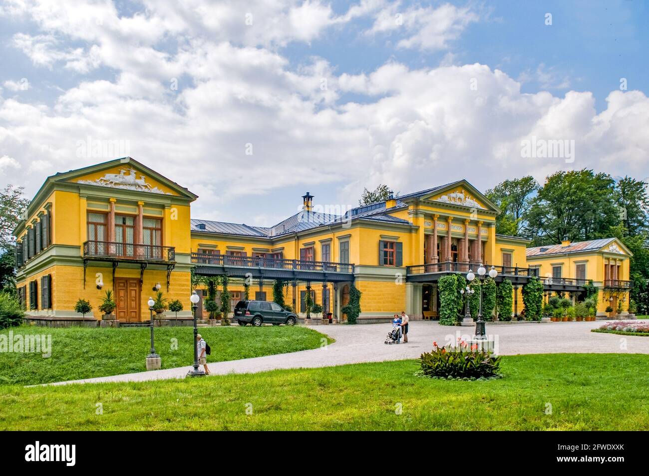 Kaiser Villa, Bad Ischl, Austria Foto de stock