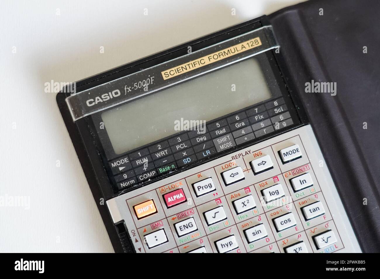 calculadora científica casio vintage Fotografía de stock - Alamy