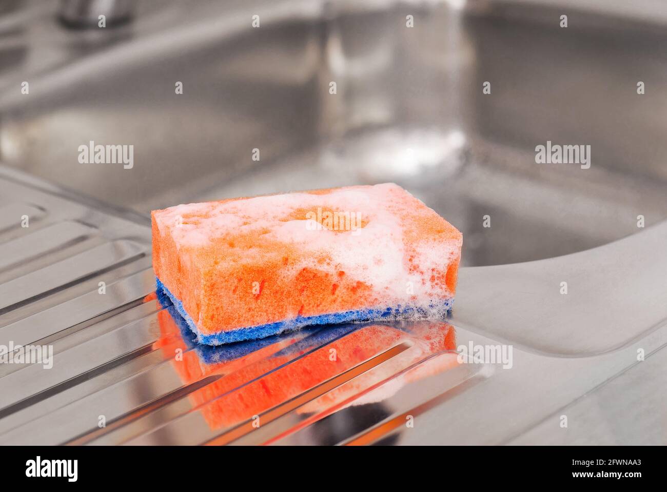 Esponja para fregar la Cocina Limpieza hogar herramientas lavado