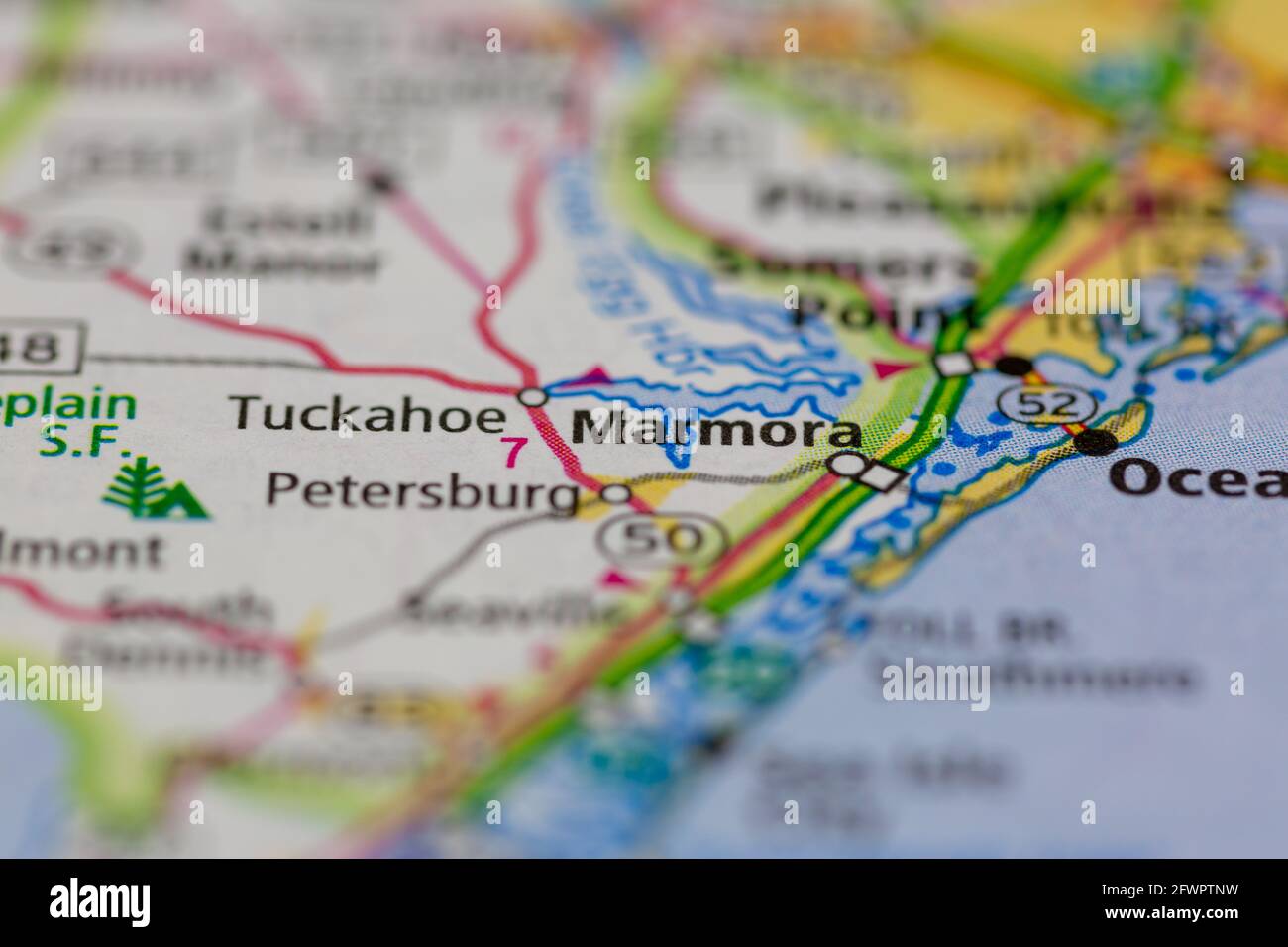 Mapa de marmora nueva jersey fotografías e imágenes de alta resolución