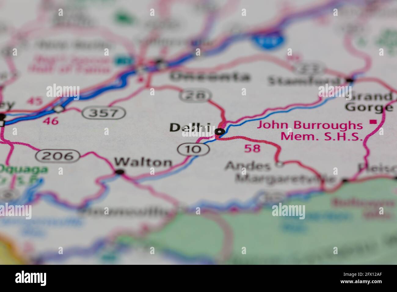 Mapa de nueva delhi fotografías e imágenes de alta resolución Alamy