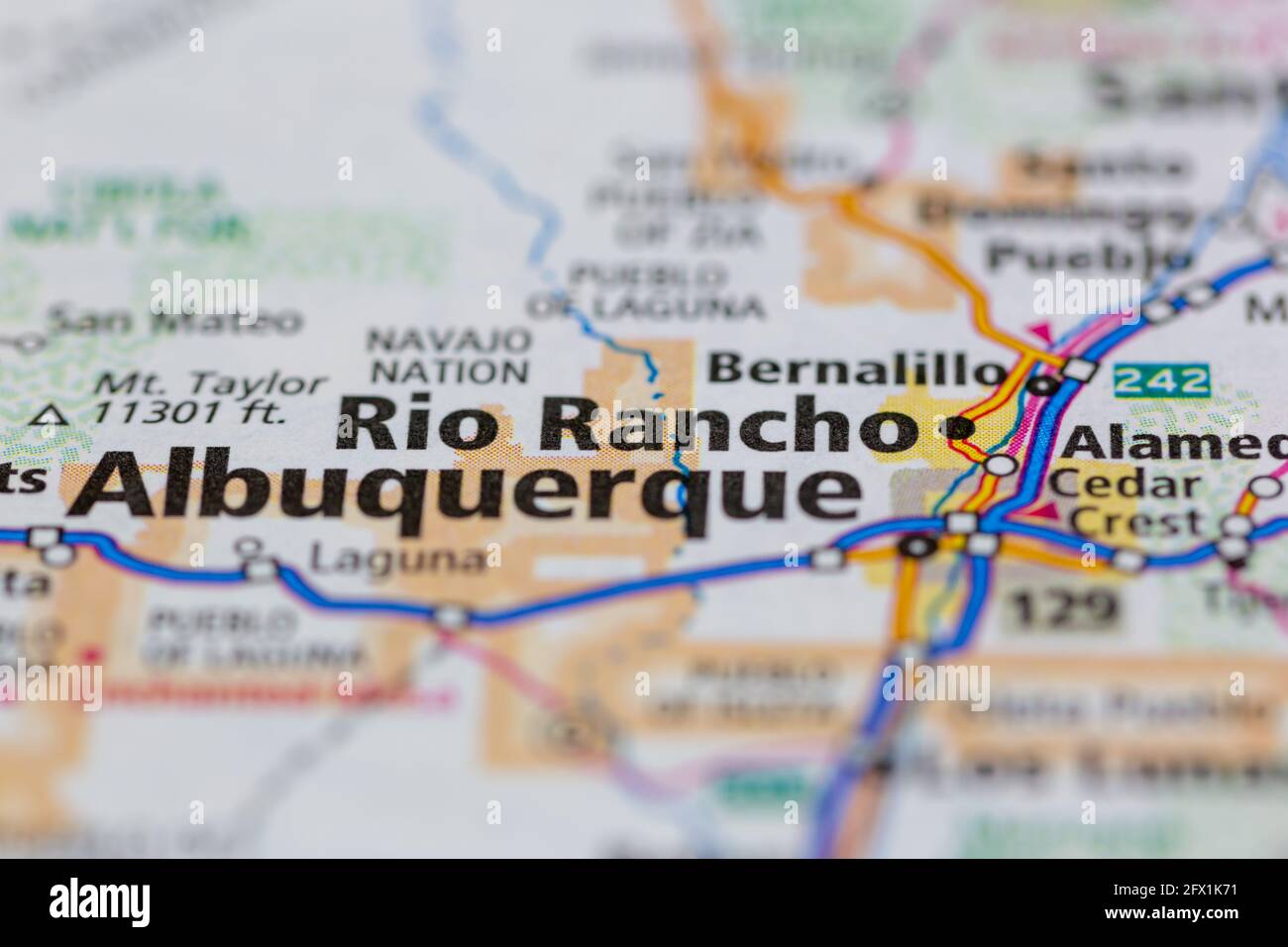 Mapa del rancho de rio fotografías e imágenes de alta resolución Alamy