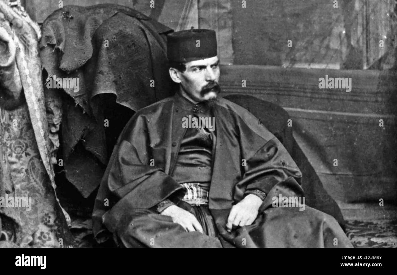 RICHARD FRANCIS BURTON (1821-1890) Soldado, explorador y erudito inglés  Fotografía de stock - Alamy