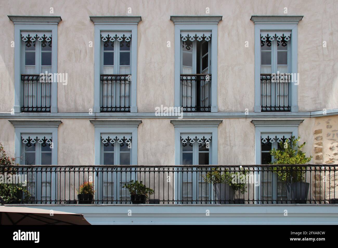 edificio residencial en vannes en bretaña (francia) Foto de stock