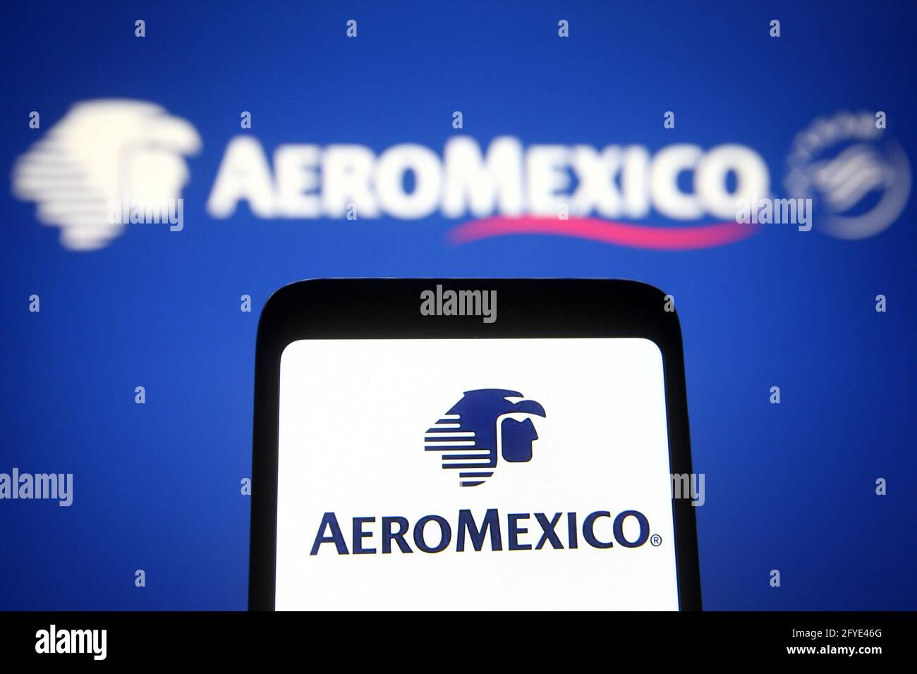 Aeromexico Logo Fotos e Imágenes de stock - Alamy