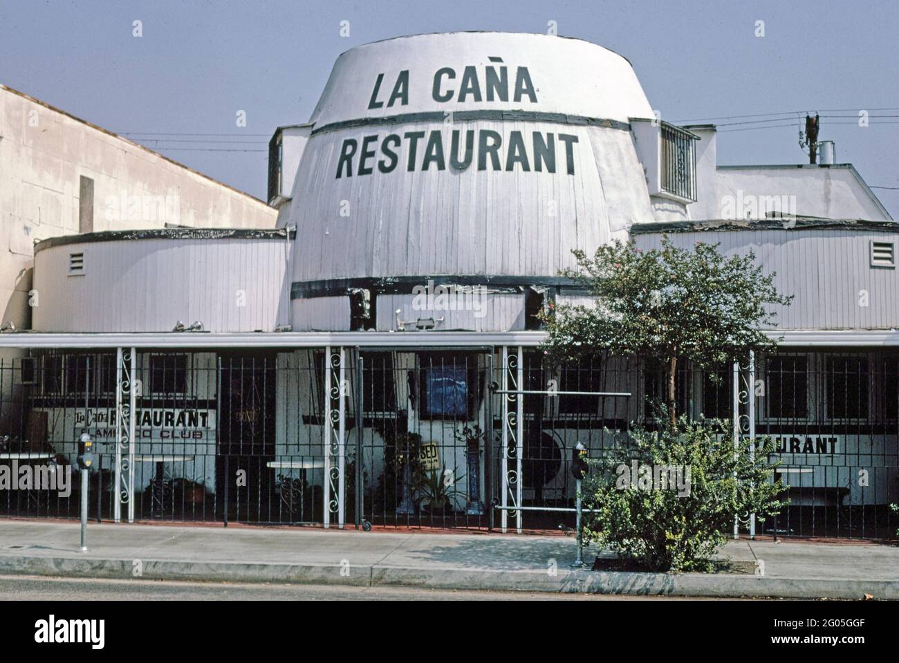 1990s América - Restaurante La Cana, North Hollywood, California 1991 Foto de stock
