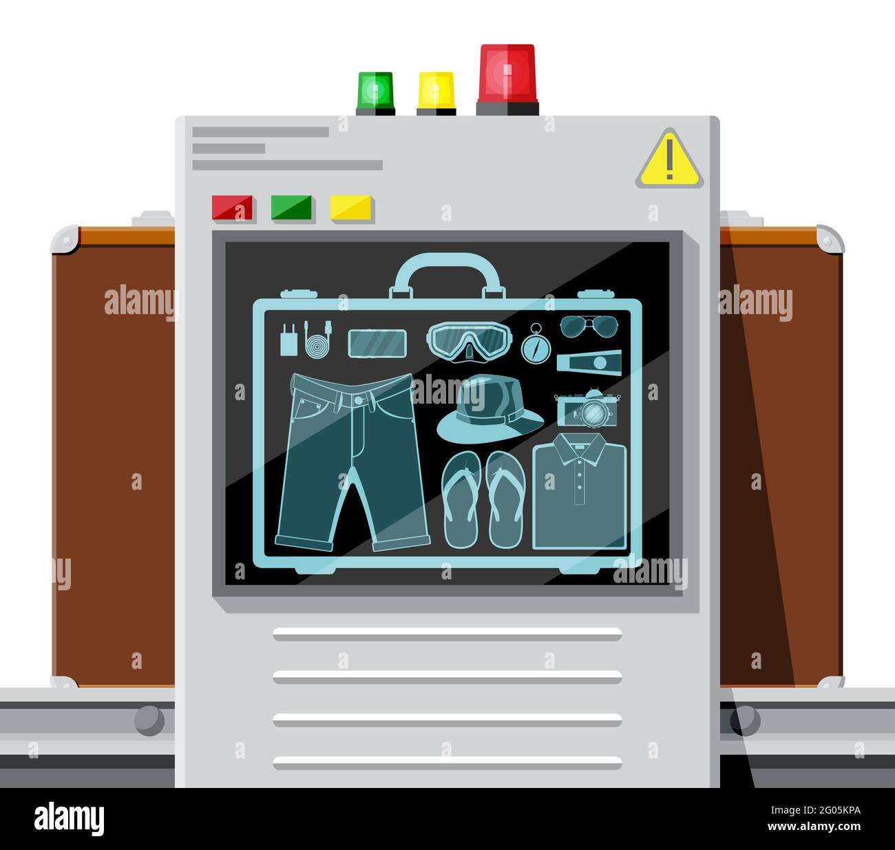 Airport baggage scanner fotografías e imágenes de alta resolución - Alamy