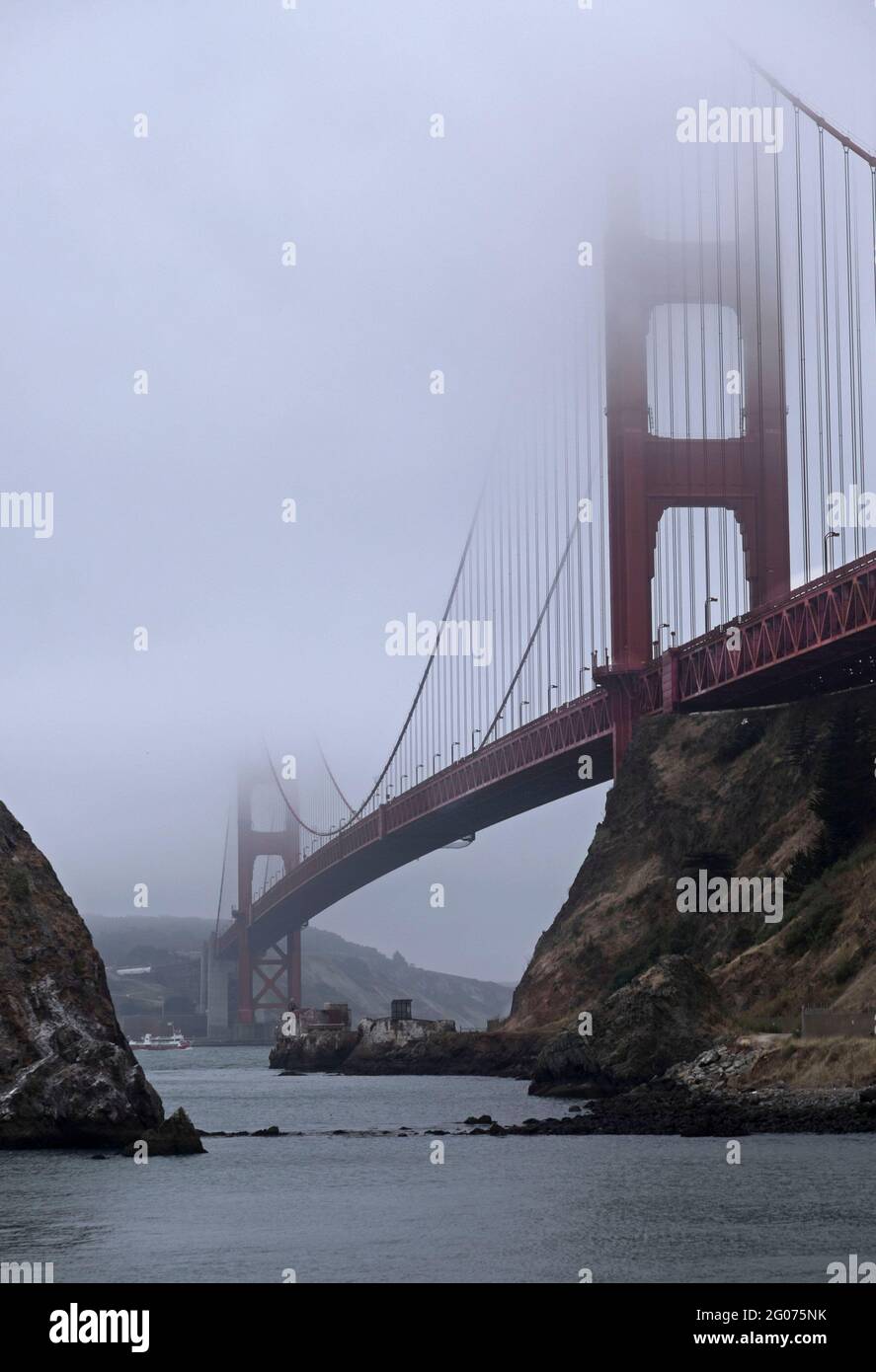 Puente Golden Gate, San Francisco, EE.UU. Foto de stock