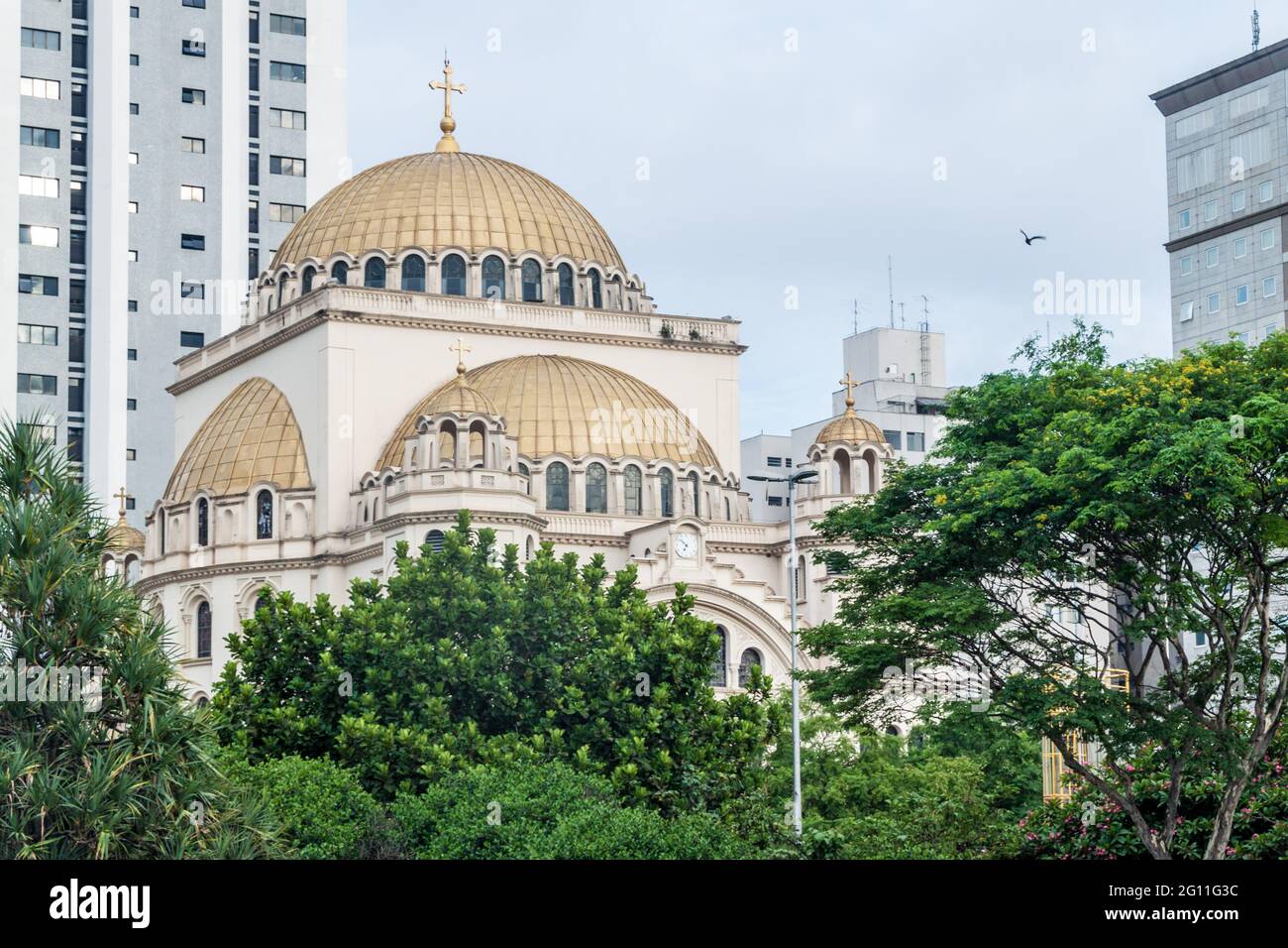 Catedral Metropolitana Ortodoxa De Sao Paulo Fotos e Imágenes de stock