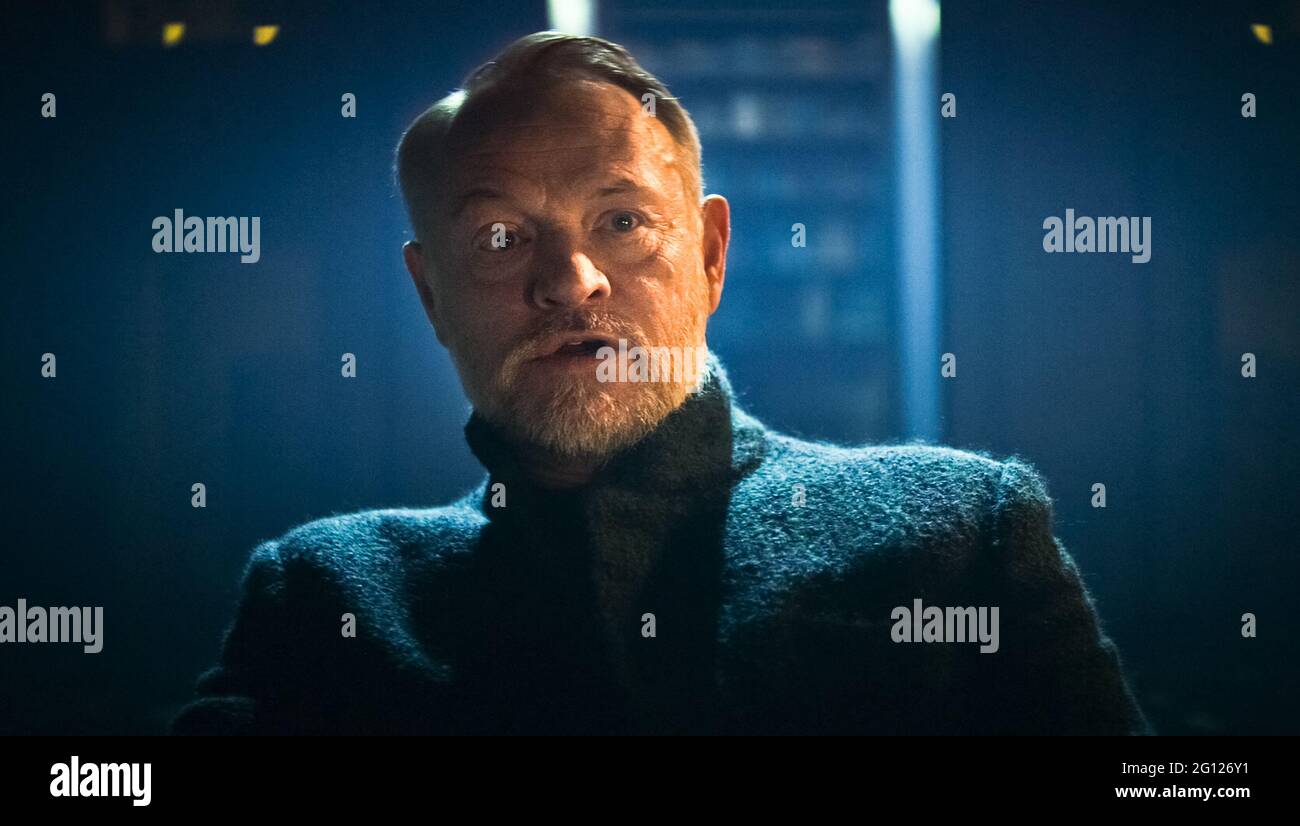 Jared Harris Peliculas Y Programas De Television EE.UU. Jared Harris en una escena de la (C)Apple TV+ nueva serie: Fundación  (2021) . Argumento: Una compleja saga de seres humanos dispersos en  planetas a través de la galaxia, todos viviendo