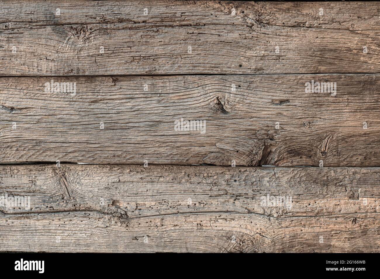La textura de tablas lisas, limpias, marrones sin grietas Foto de stock