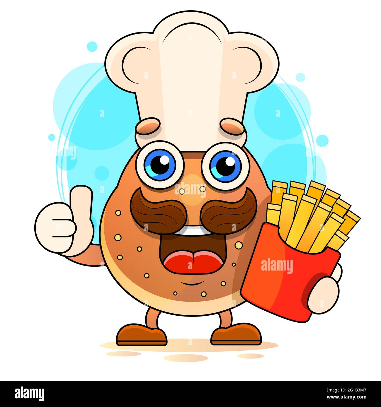Ilustración con carácter gracioso. Comida divertida y saludable. Vitaminas contenidas en la papa. Comida con cara linda. Dibujos animados vectoriales. Ilustración vectorial de Imagen Vector de stock - Alamy Ilustración con carácter gracioso. Comida divertida y saludable. Vitaminas contenidas en la papa. Comida con cara linda. Dibujos animados vectoriales. Ilustración vectorial de Imagen Vector de stock - Alamy