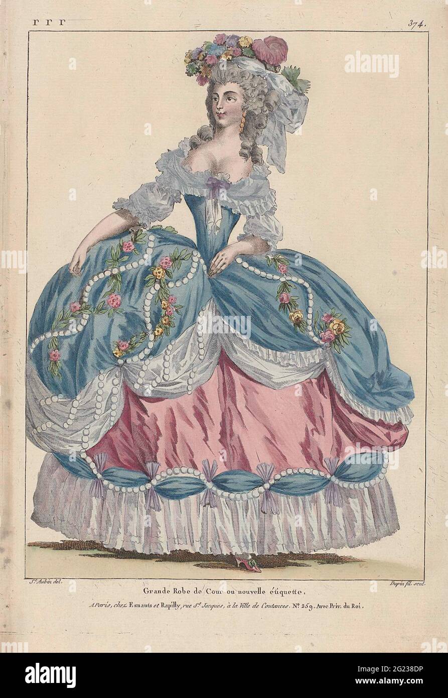 María Antonieta: La Reina de la Moda: Gallerie des Modes et Costumes  Français. Se esperaba que las reinas francesas fueran un ejemplo en el  ámbito de la moda. Como esposa de Luis