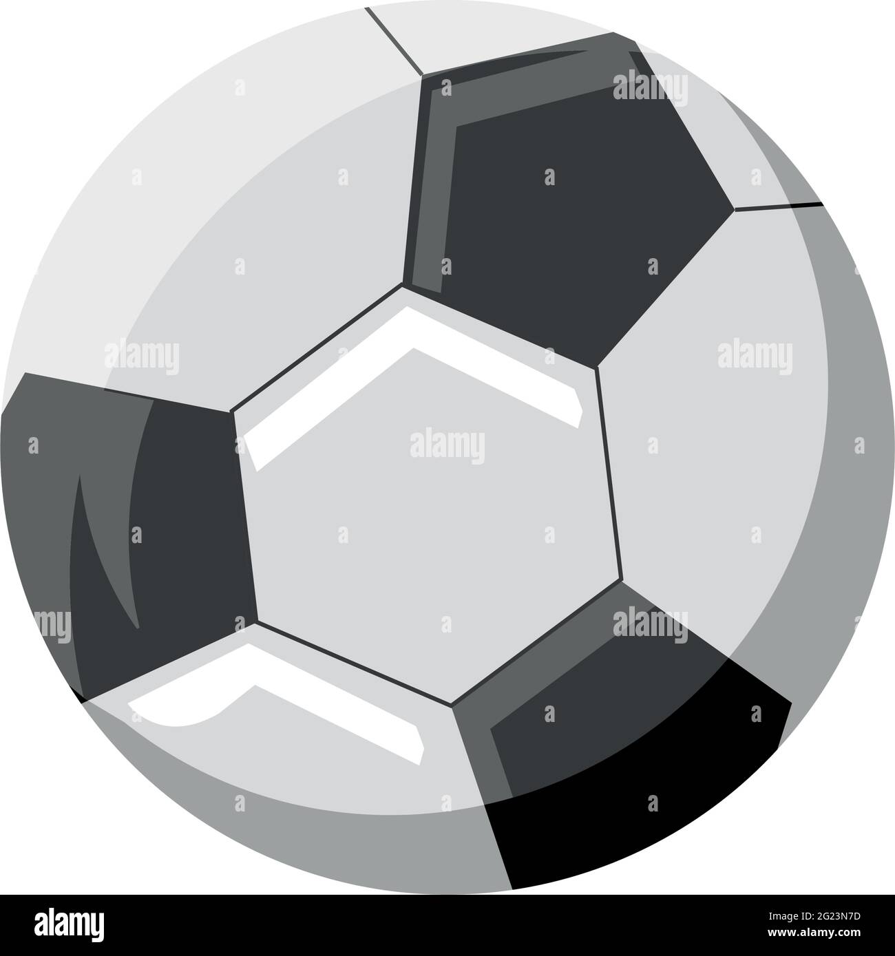 Balón de fútbol deporte Ilustración del Vector