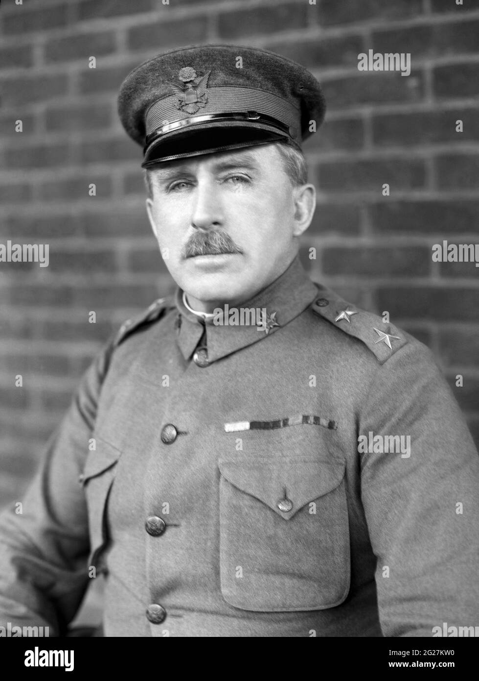 El General Leonard Wood, un General de División del Ejército de los