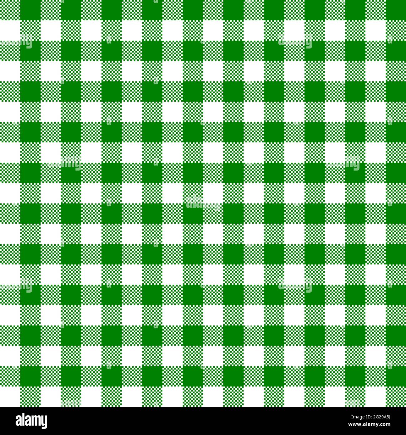 Mantel a cuadros verde Imágenes vectoriales de stock - Alamy