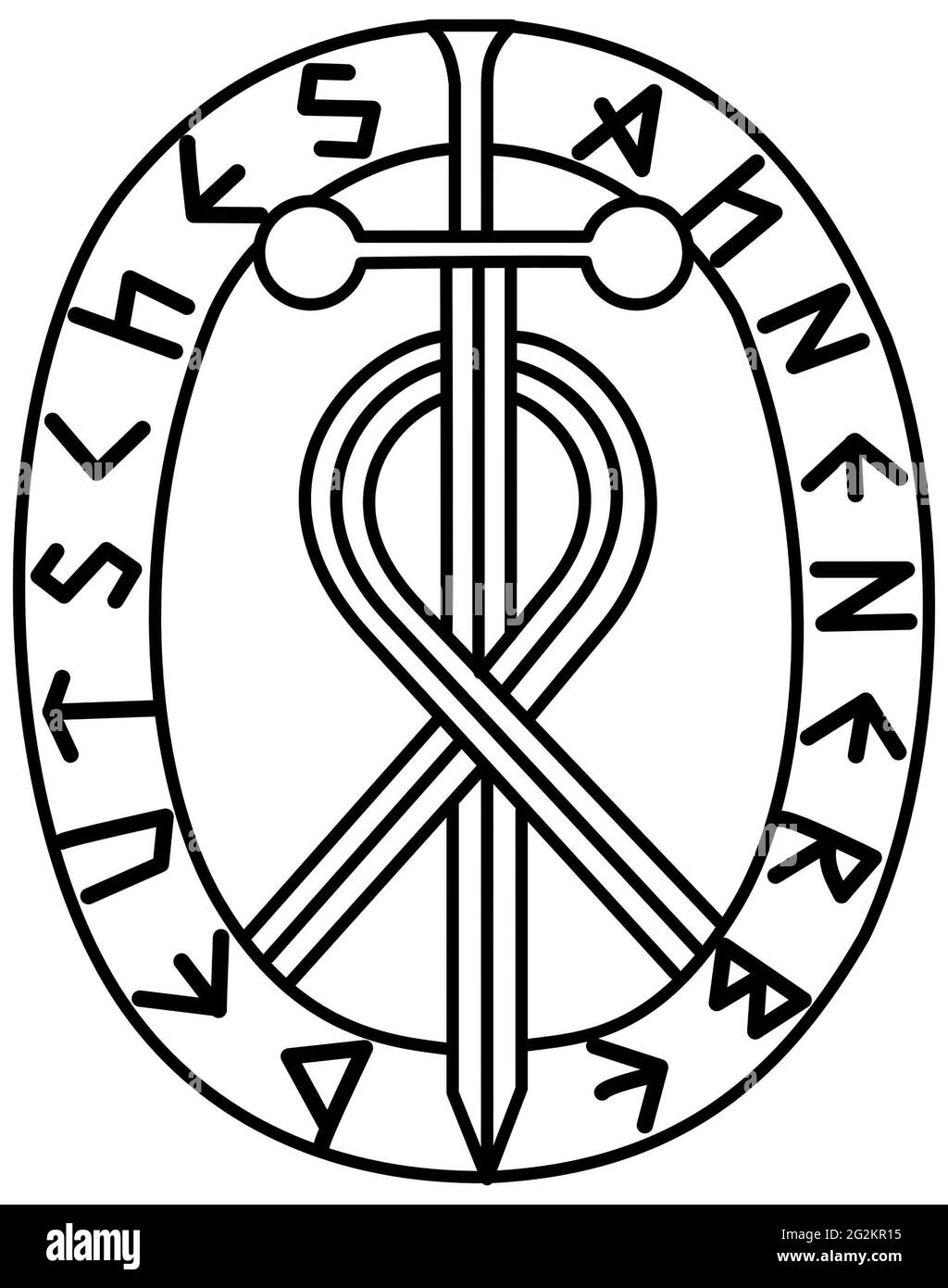 Emblema de Ahnenerbe, Studiengesellschaft für Geistesurgeschichte