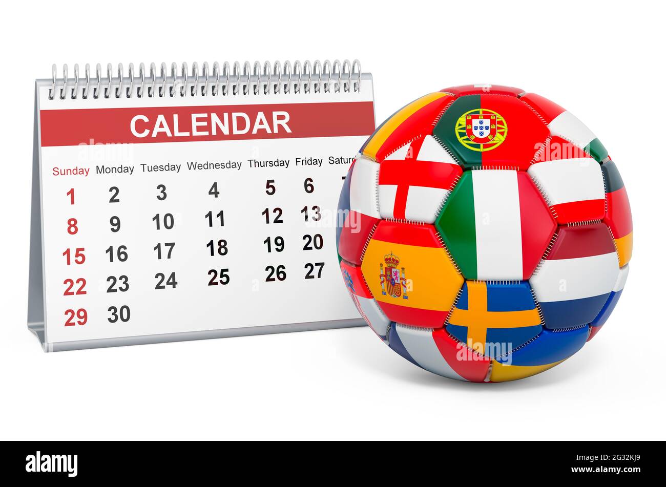 Calendario de partidos de fútbol del