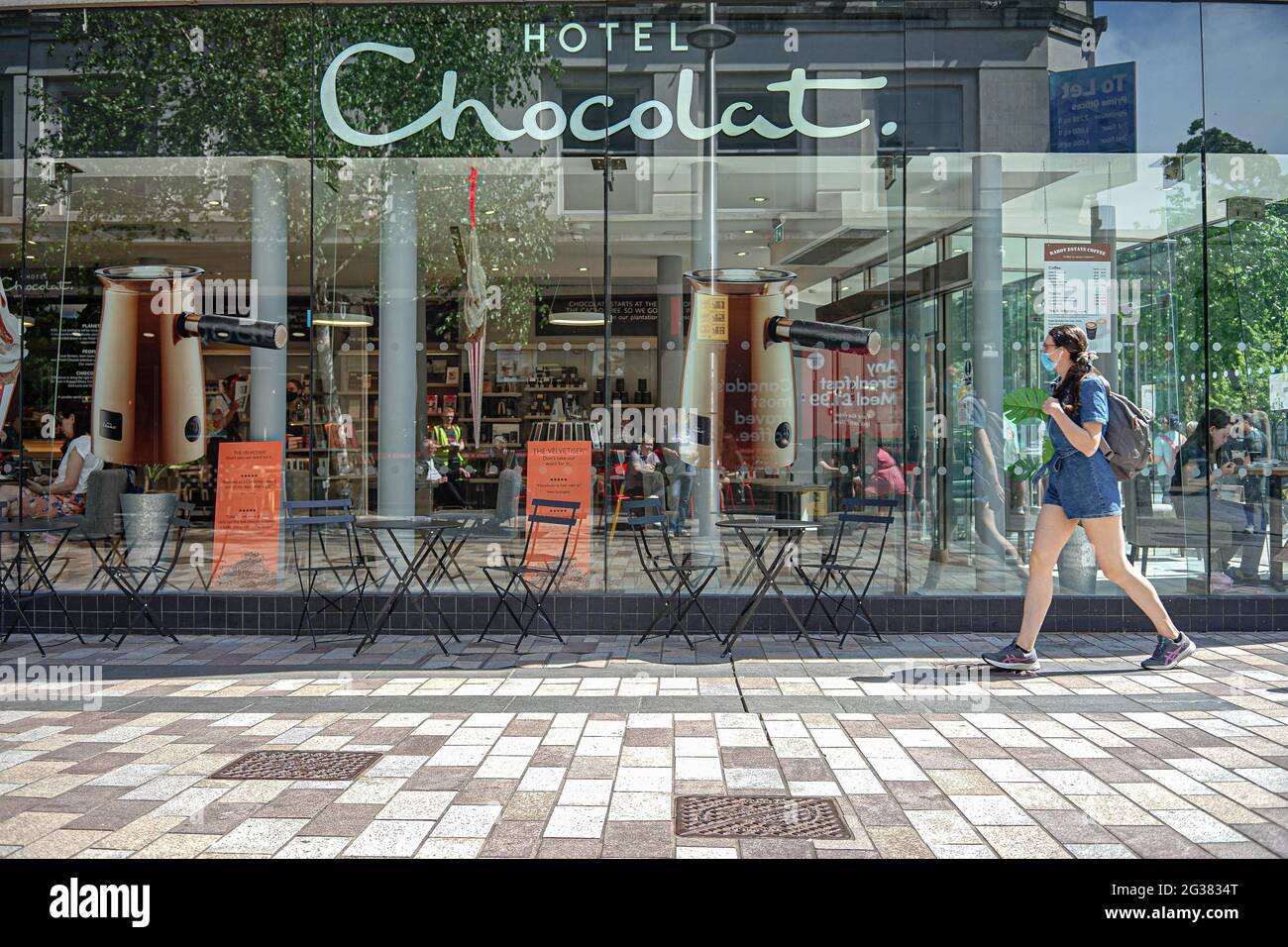 Logotipo de chocolate del hotel fotografías e imágenes de alta