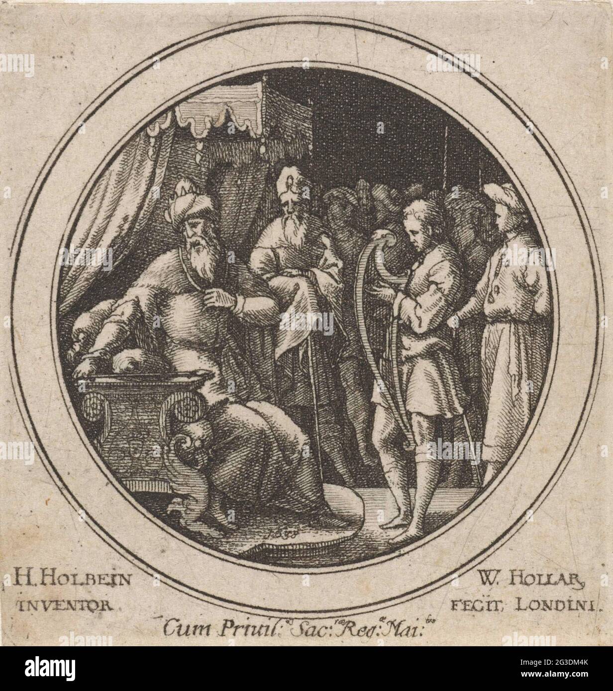 David toca el arpa david toca para saul fotografías e imágenes de alta