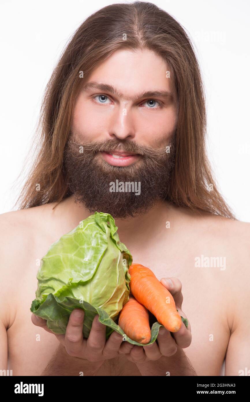 Vegetariano Foto de stock