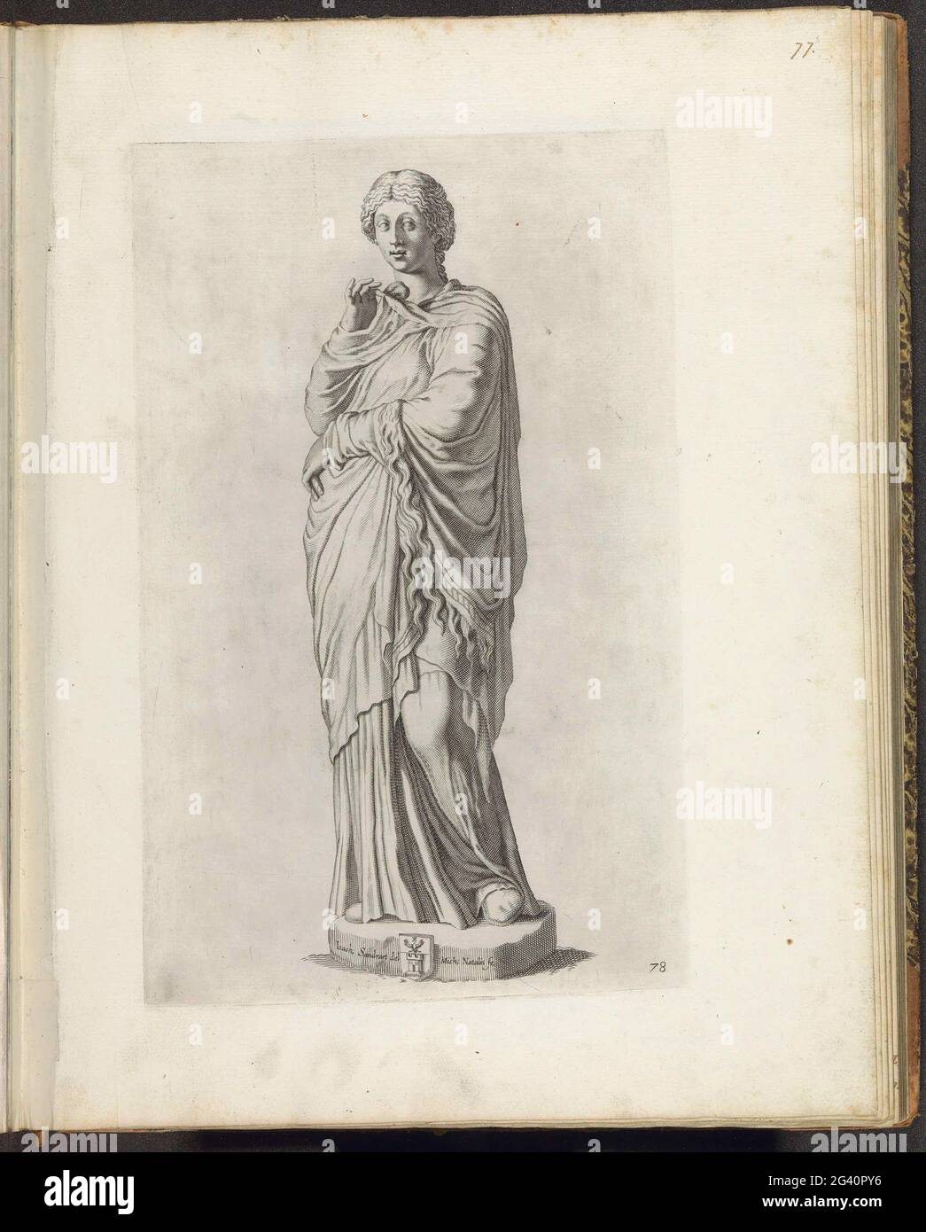 Estatua de una mujer; Galleria Giustiniana del Marchese Vincenzo