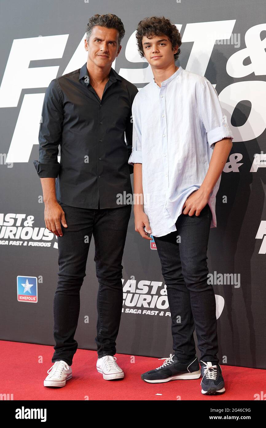 Orson Salazar y Orson Salazar Jr. Durante la fotocall para el 'Fast &  Furious 9' Madrid Premiere. 17 de junio de 2021. (Foto de Acero/Alter  Photos/Sipa USA Fotografía de stock - Alamy