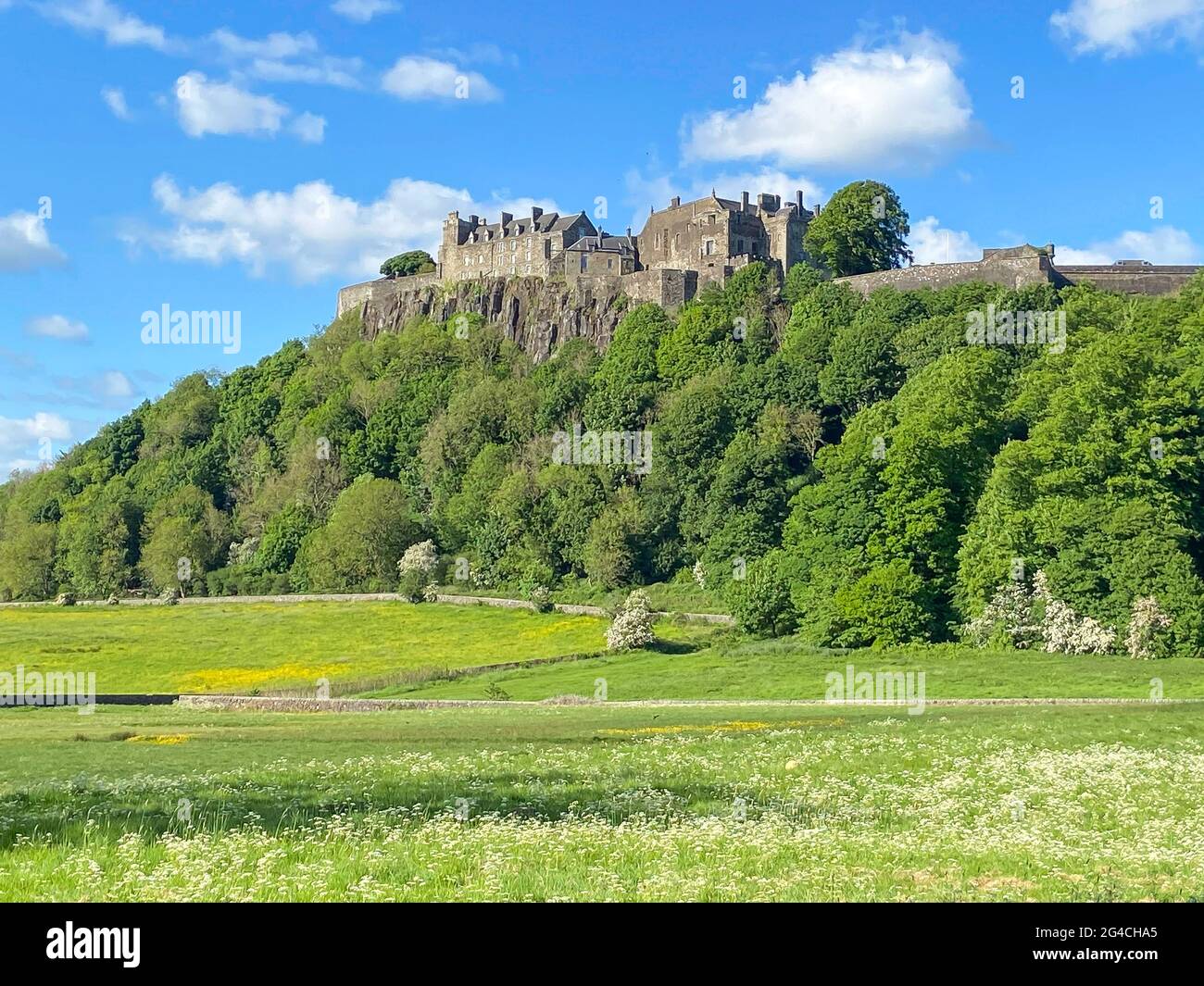 Castillo de Stirling, Castle Hill, Stirling, Escocia, Reino Unido Foto de stock