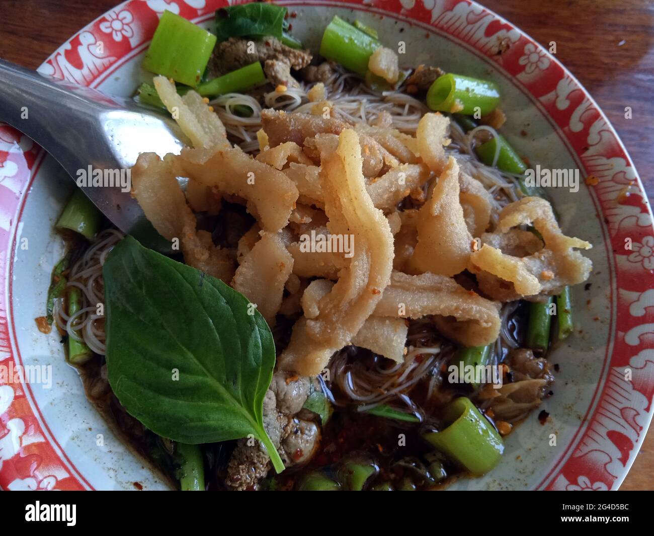 Fotos de la comida tailandesa que me gusta comer mucho. Foto de stock